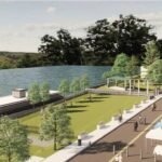 Shown is a Liberty Landing Plan rendering. Image provided.