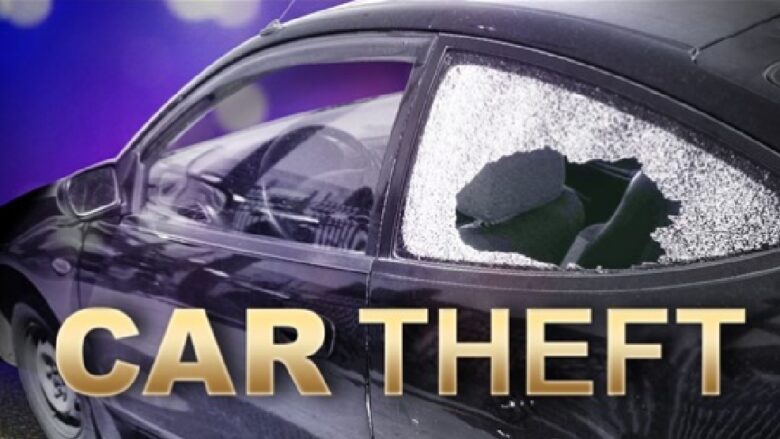 A vehicle theft in Ohio.