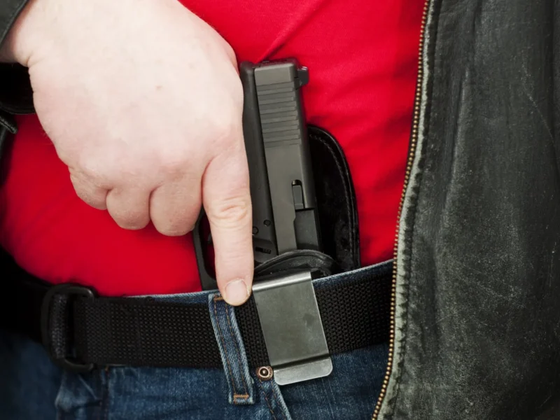 Despite constitutional carry state, Batavia man charged with carrying personal firearm