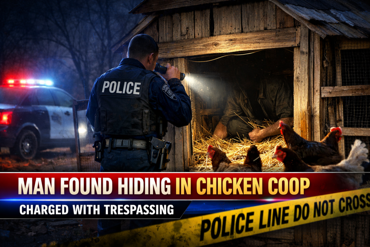 Batavia man found hiding in chicken coop while stalking estranged wife