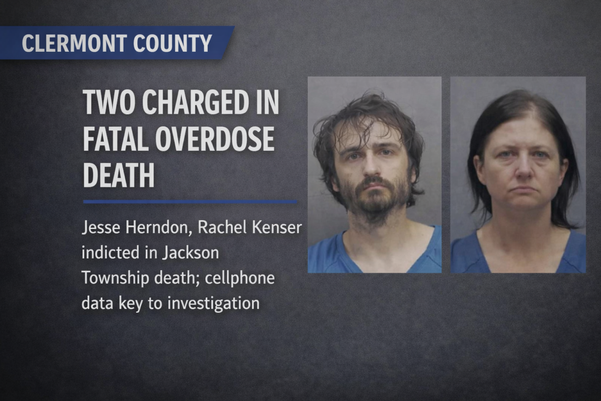 Fentanyl, phones and a fatal overdose: Two charged in Clermont County death