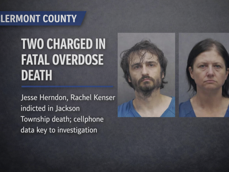 Fentanyl, phones and a fatal overdose: Two charged in Clermont County death