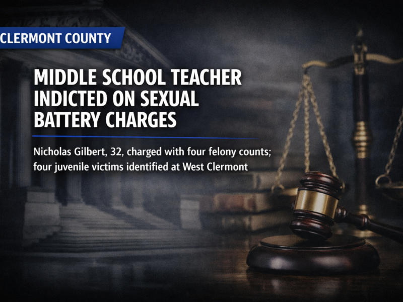 West Clermont teacher indicted for sexually assaulting students