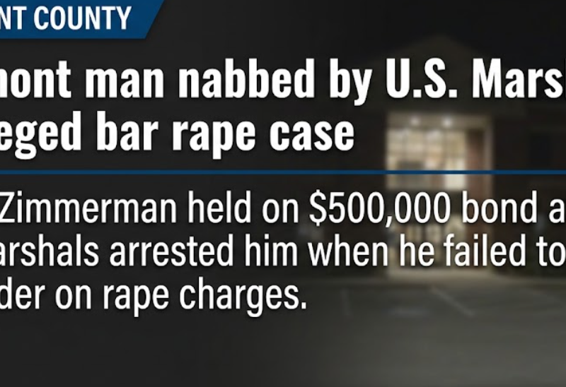 Clermont man nabbed by U.S. Marshals in alleged bar rape case after failing to turn himself in