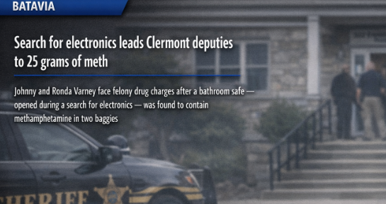 Search for electronics leads Clermont deputies to 25 grams of meth