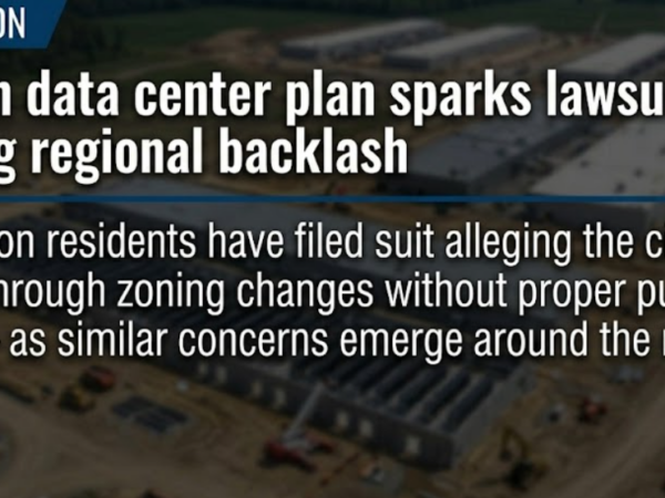 Amazon data center plan sparks lawsuit near Clermont County amid growing regional backlash