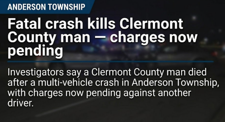 Fatal crash kills Clermont County man — charges now pending