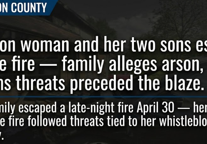 London woman and her two sons escape house fire — family alleges arson, claims threats preceded the blaze