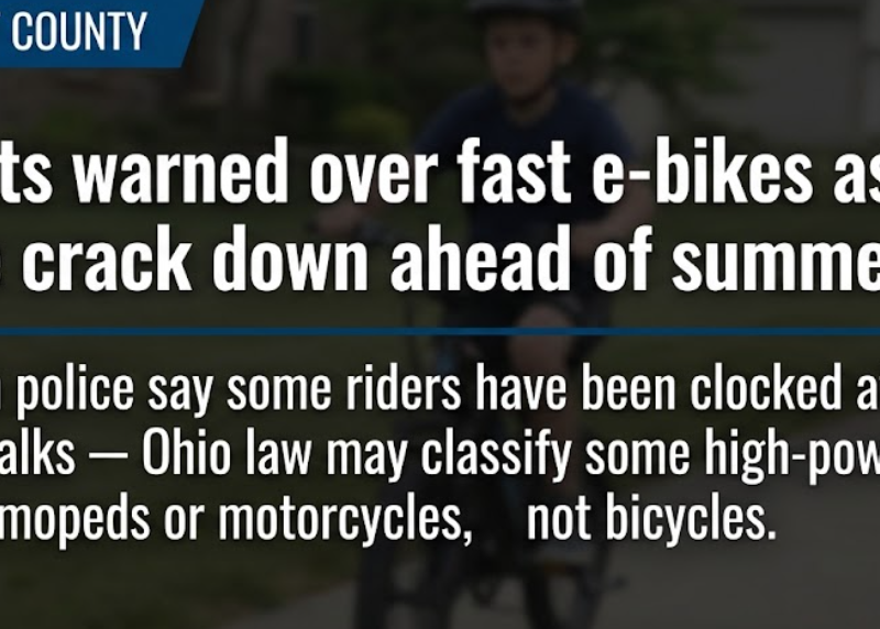 Parents warned over fast e-bikes as police crack down ahead of summer
