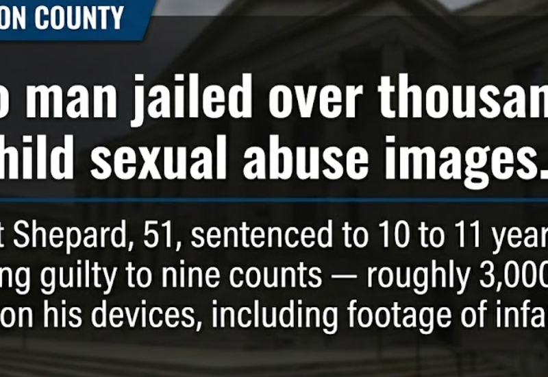 Ohio man jailed for thousands of child sexual abuse images