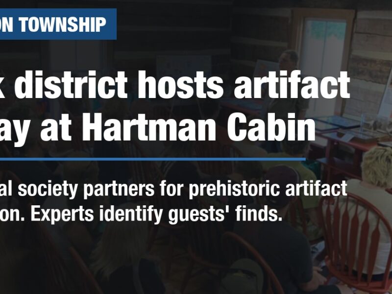 Park district hosts artifact ID day at Hartman Cabin