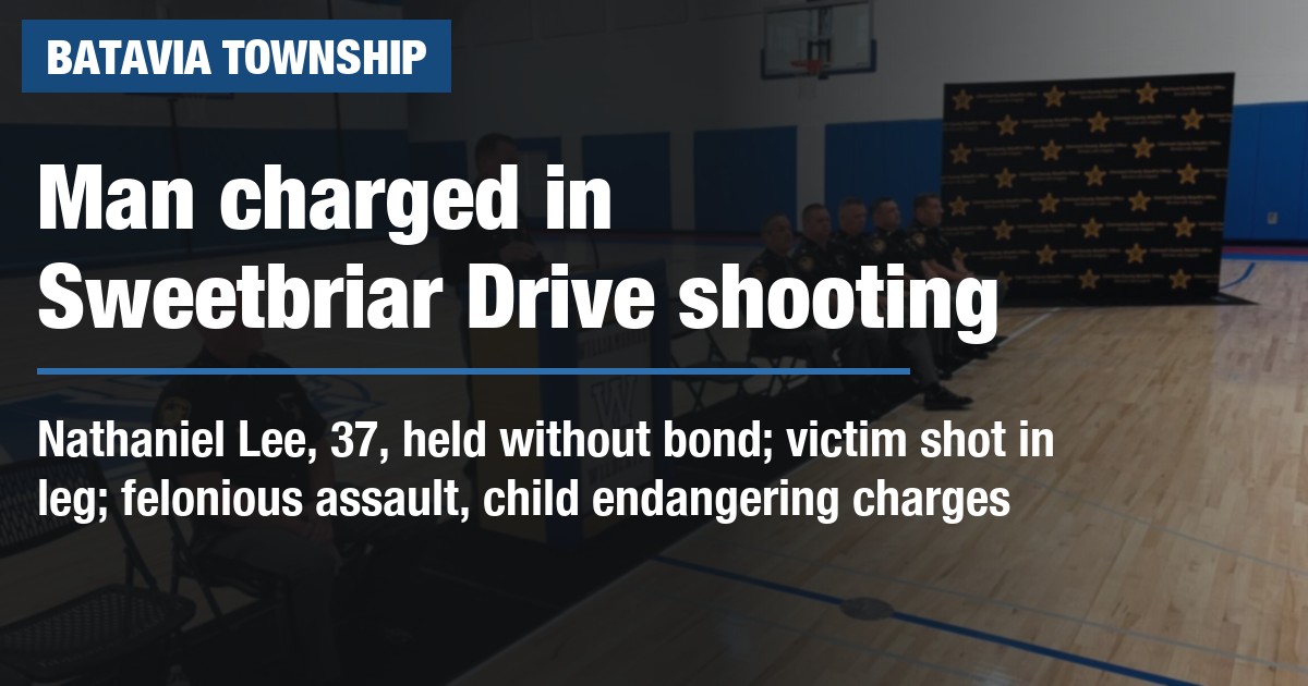 Man charged in Sweetbriar Drive shooting