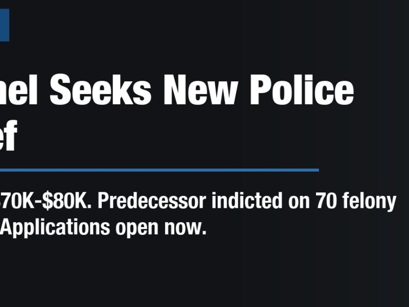 Bethel seeks new police chief