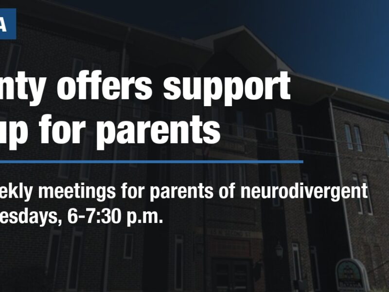 County offers support group for parents