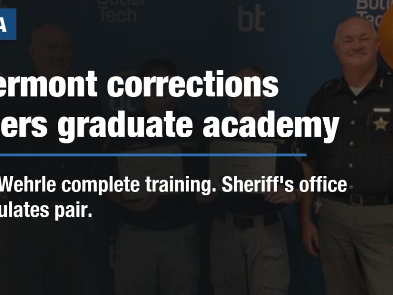 2 Clermont corrections officers graduate academy