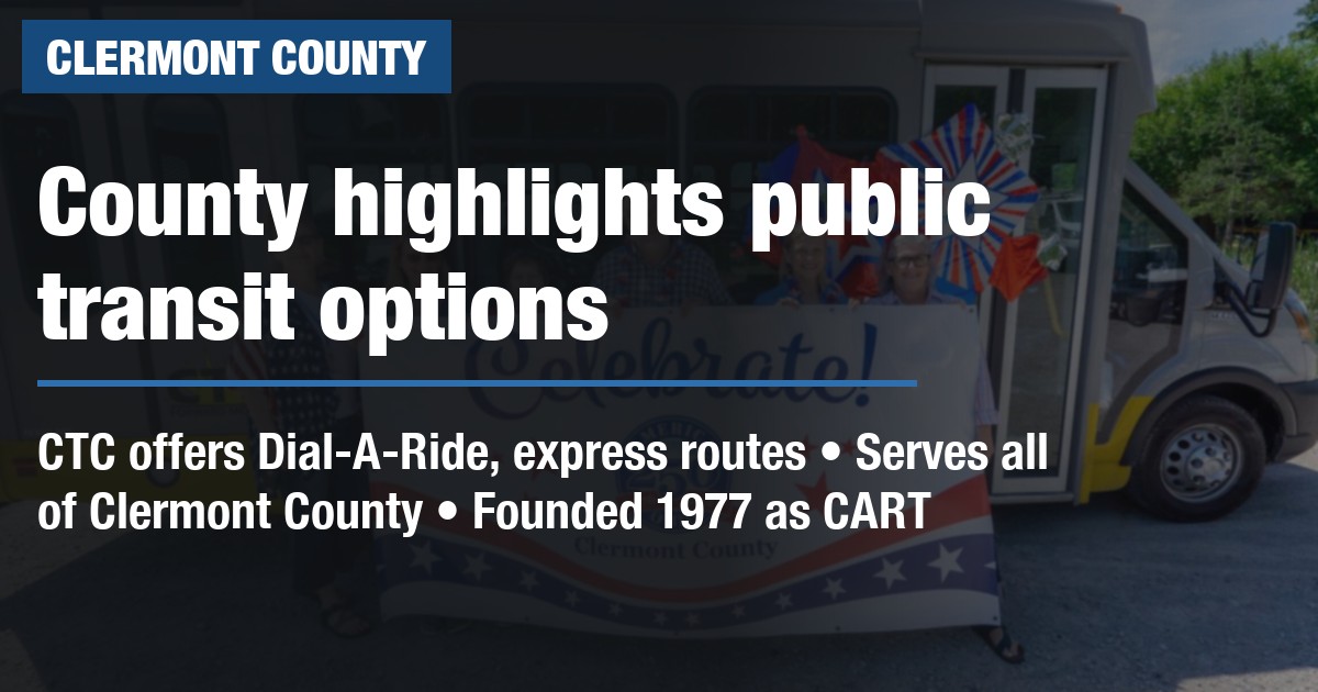 County highlights public transit options