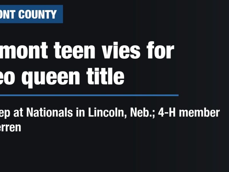 Clermont teen vies for rodeo queen title