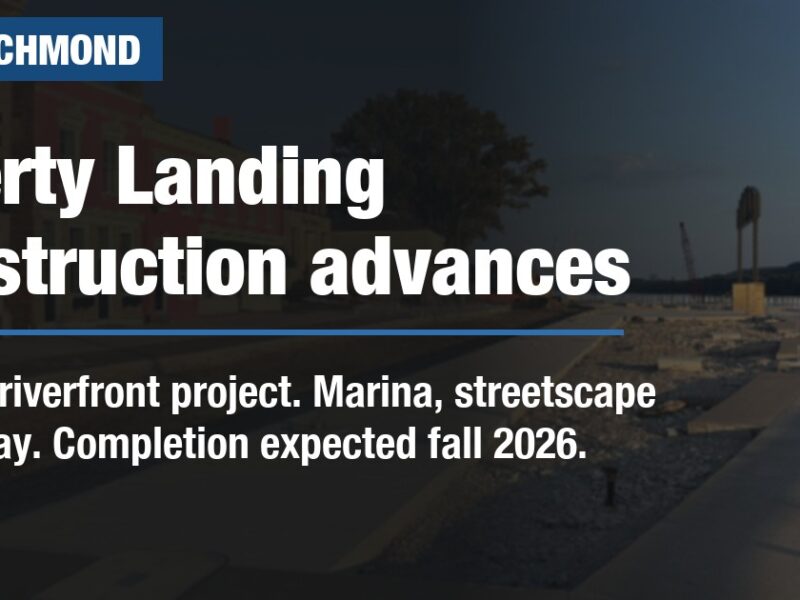 Liberty Landing construction advances