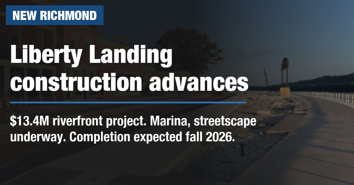 Liberty Landing construction advances