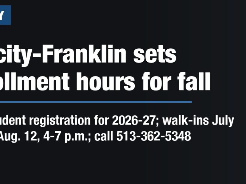 Felicity-Franklin sets enrollment hours for fall