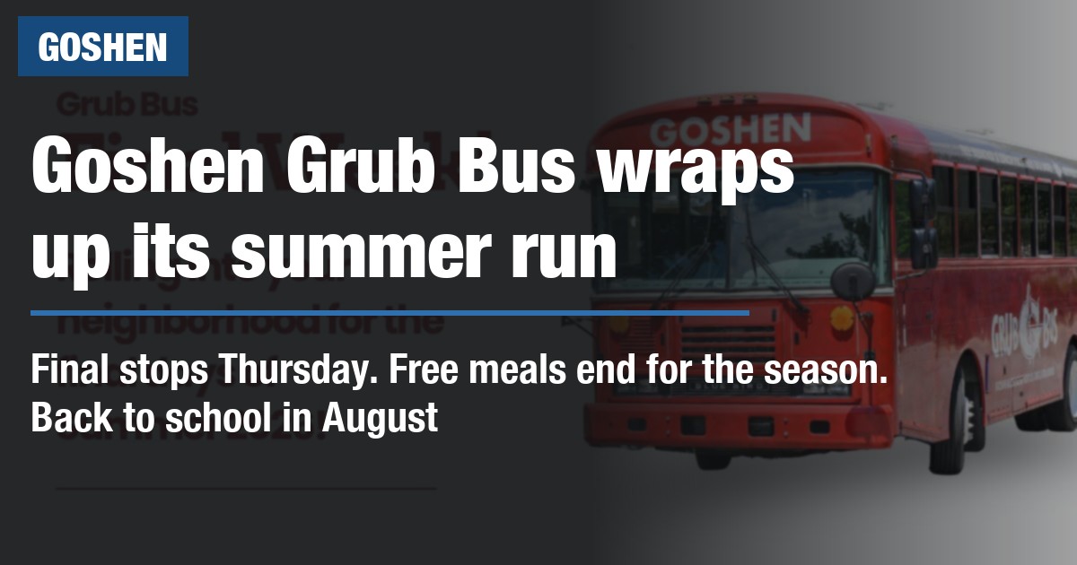 Goshen Grub Bus wraps up its summer run