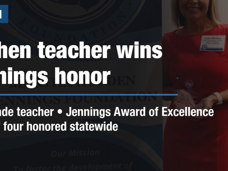 Goshen teacher wins Jennings honor