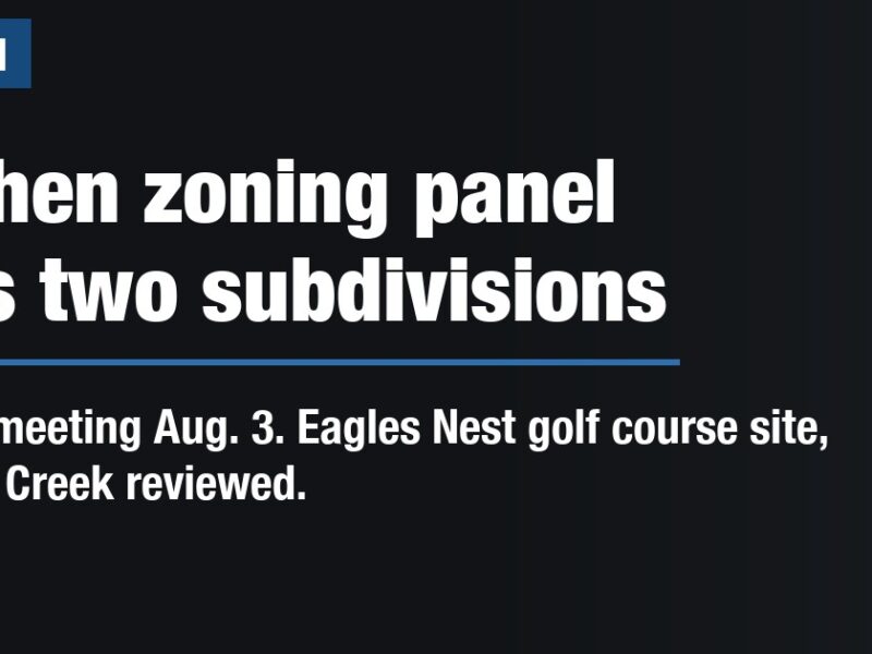 Goshen zoning panel eyes two subdivisions
