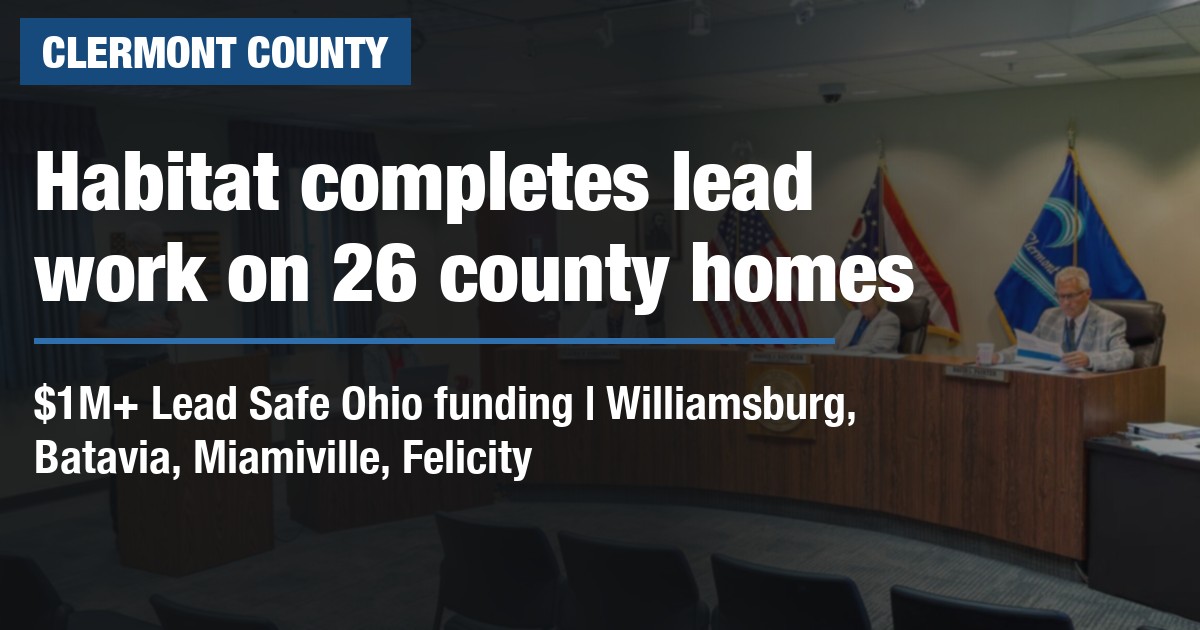 Habitat completes lead work on 26 county homes