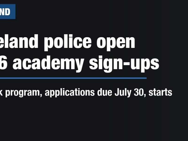 Loveland police open 2026 academy sign-ups