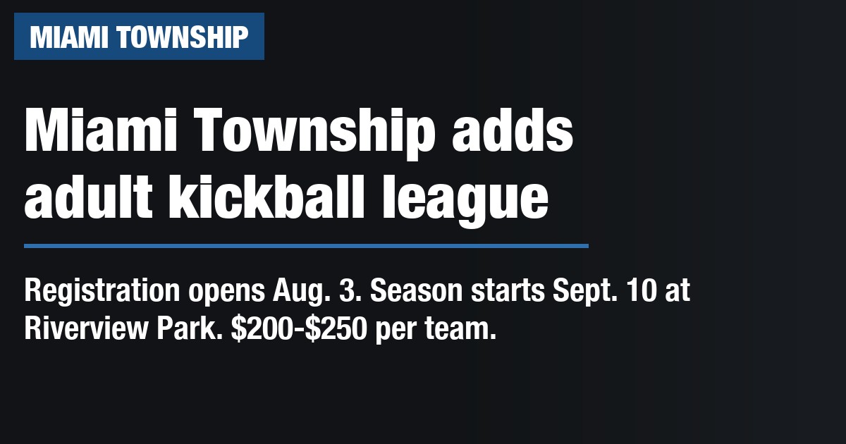 Miami Township adds adult kickball league