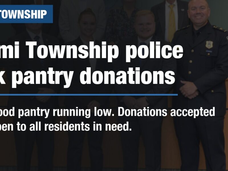 Miami Township police seek pantry donations
