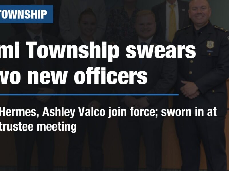 Miami Township swears in two new officers