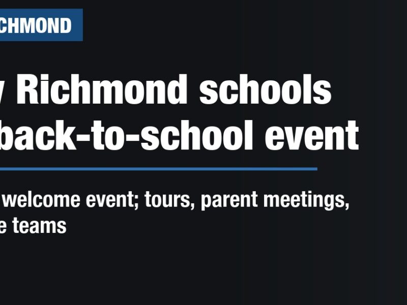 New Richmond schools set back-to-school event