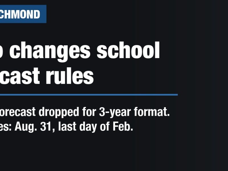 Ohio changes school forecast rules