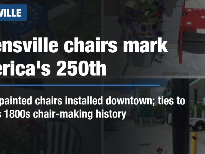 Owensville chairs mark America's 250th