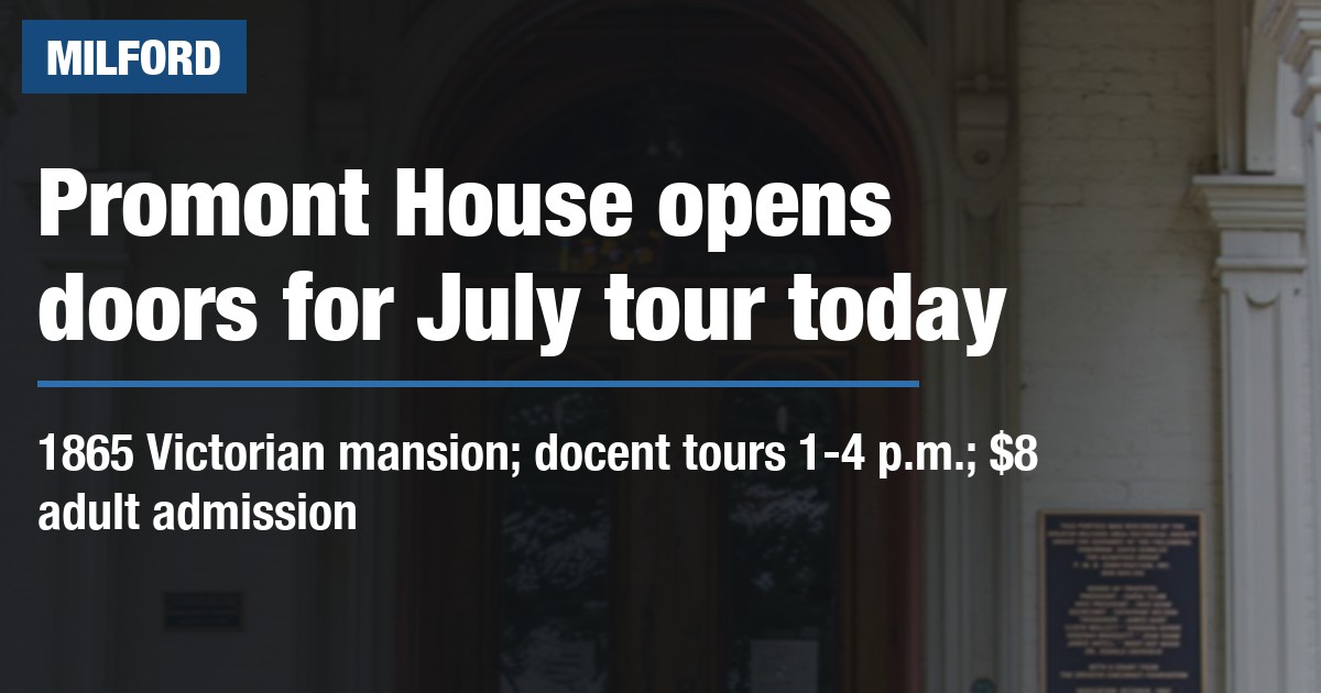 Promont House opens doors for July tour today