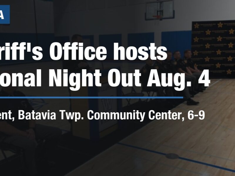 Sheriff's Office hosts National Night Out Aug. 4