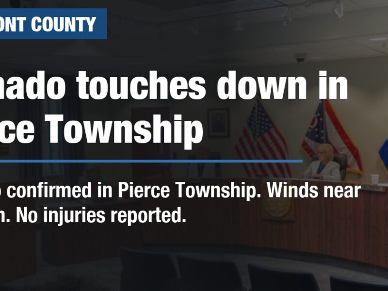 Tornado touches down in Pierce Township