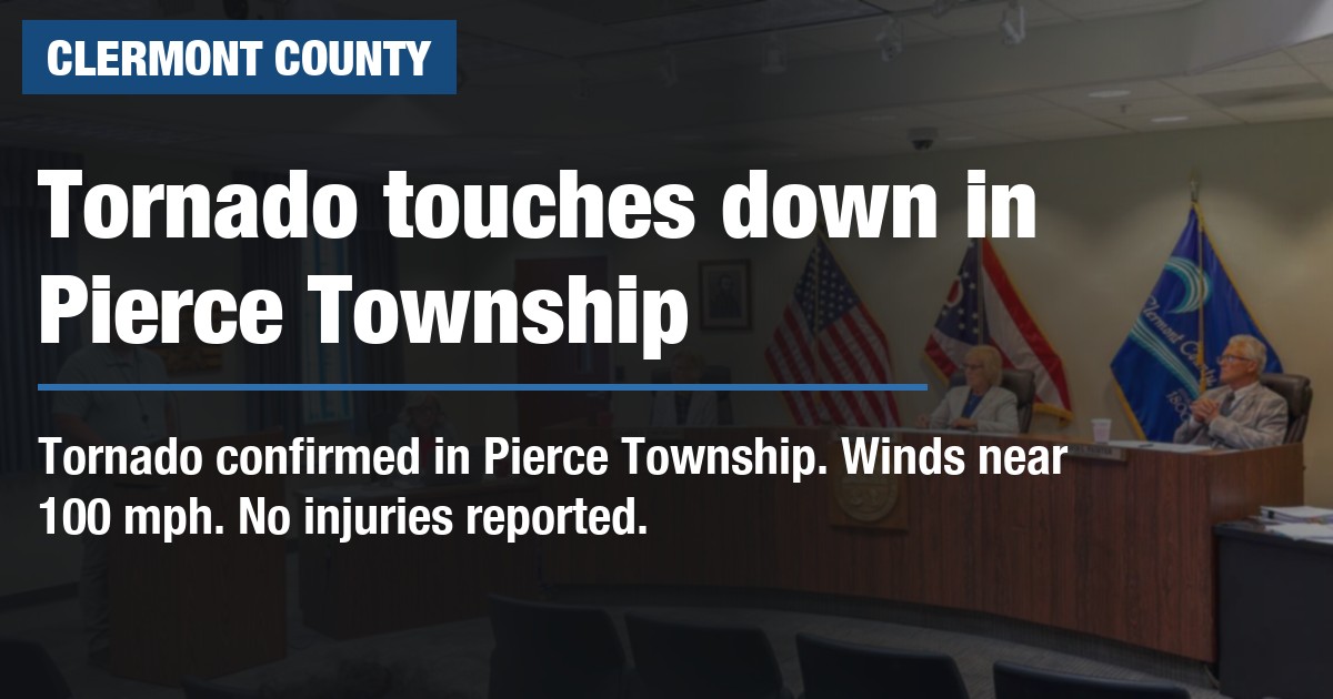 Tornado touches down in Pierce Township