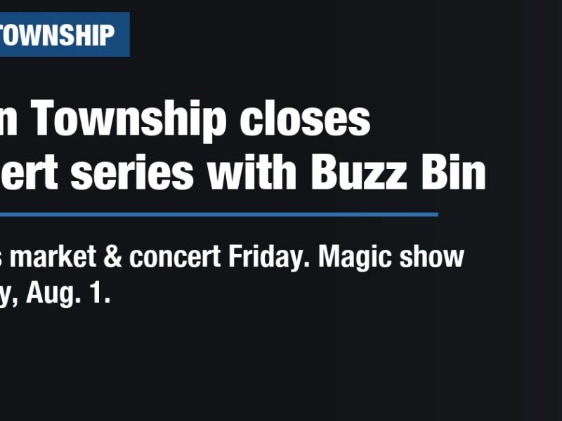 Union Township closes concert series with Buzz Bin