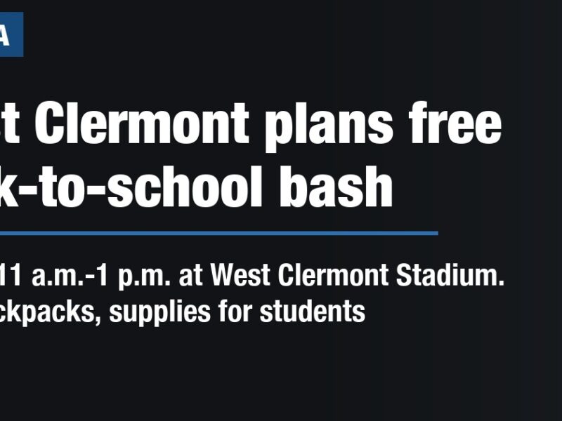 West Clermont plans free back-to-school bash