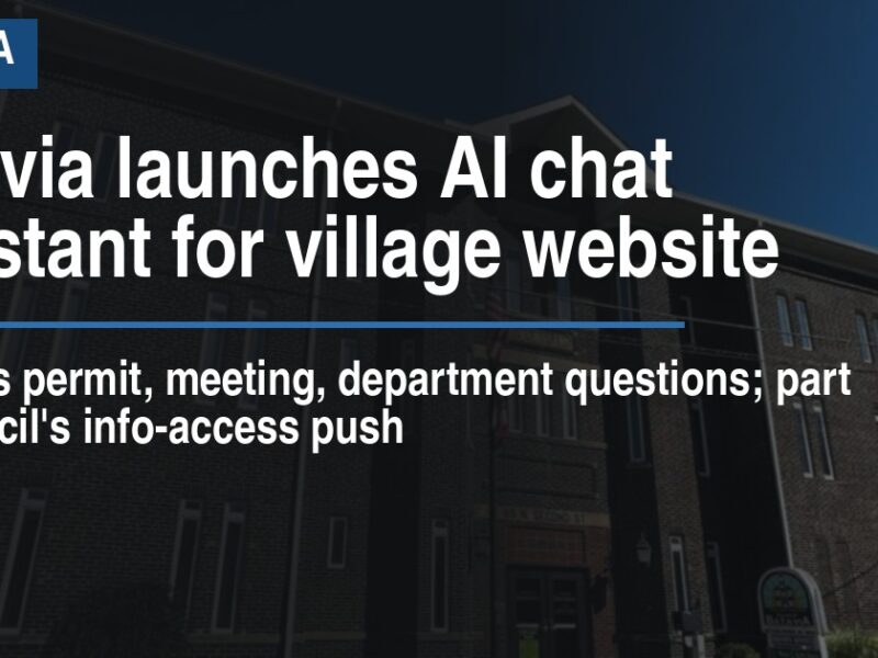 Batavia launches AI chat assistant for village website