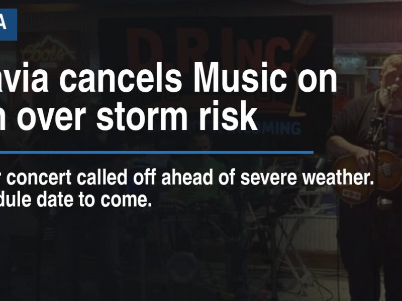 Batavia cancels Music on Main over storm risk