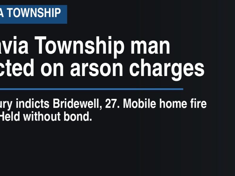 Batavia Township man indicted on arson charges