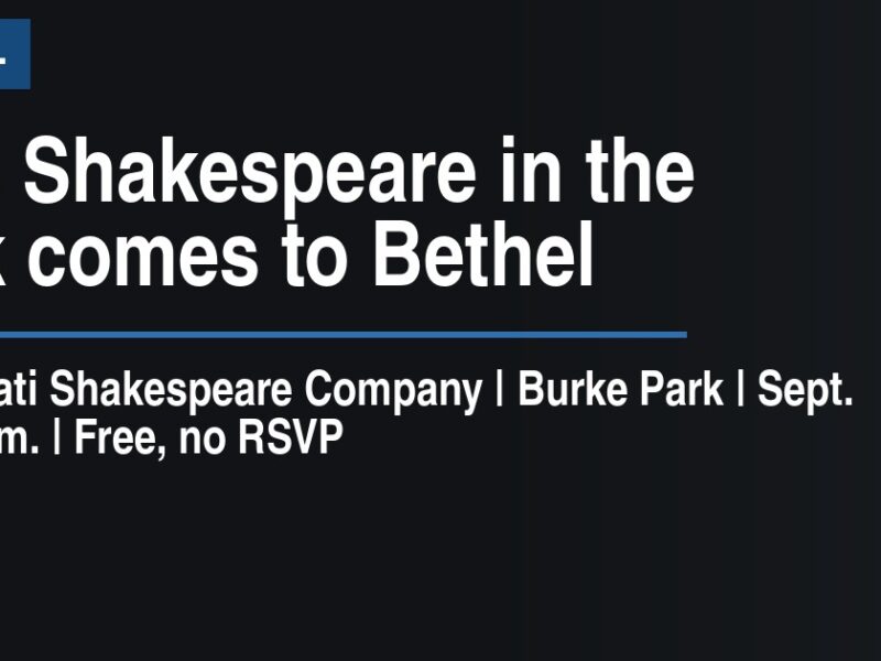 Free Shakespeare in the Park comes to Bethel