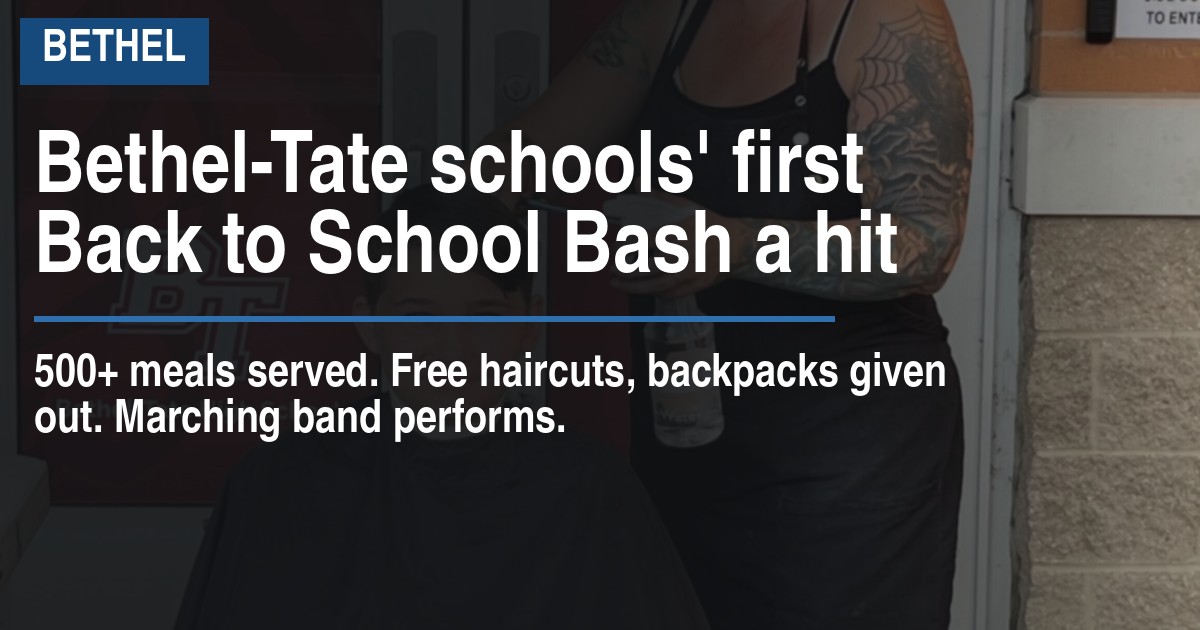 Bethel-Tate schools' first Back to School Bash a hit