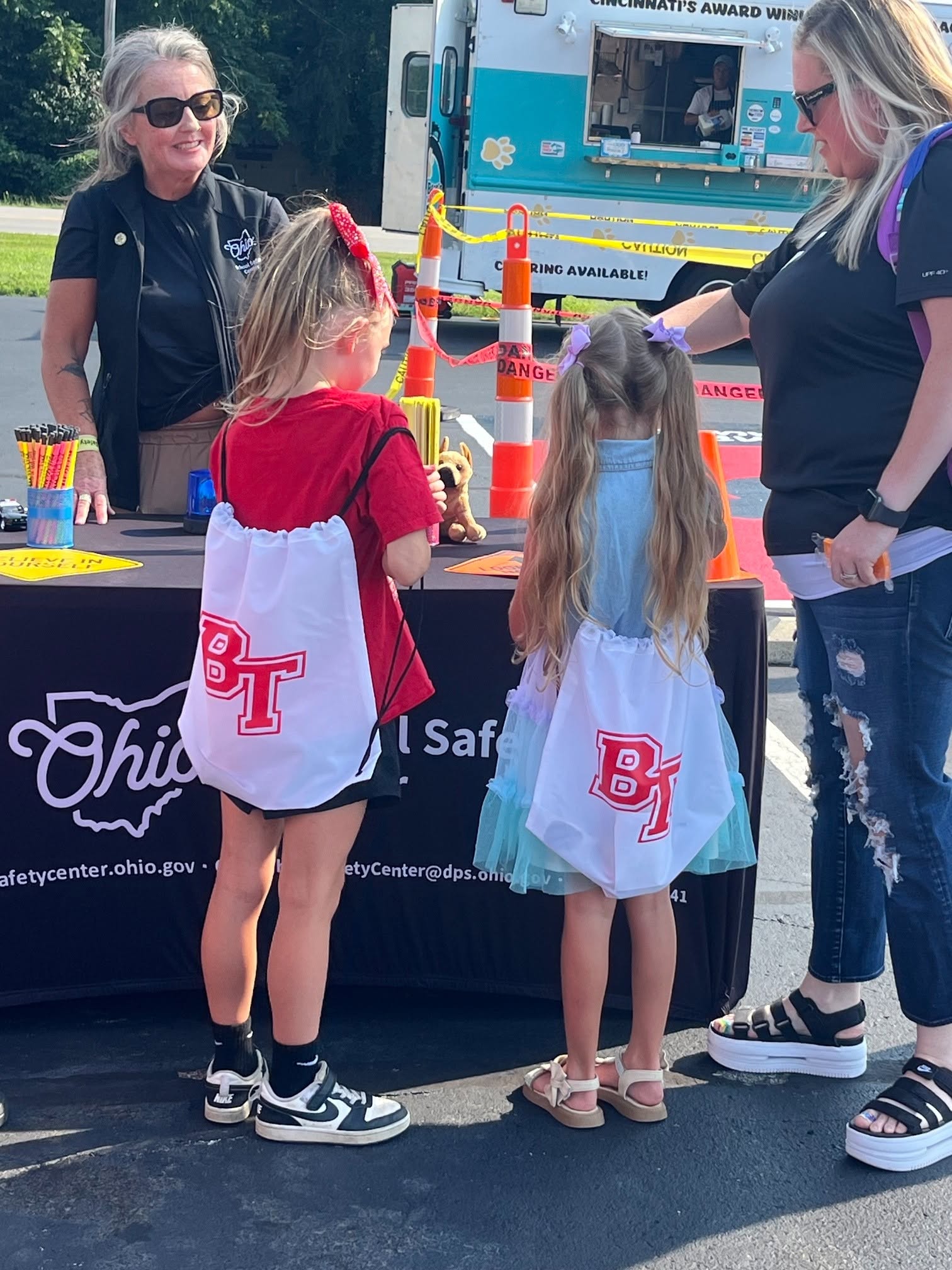Students receive free backpacks at Back to School Bash