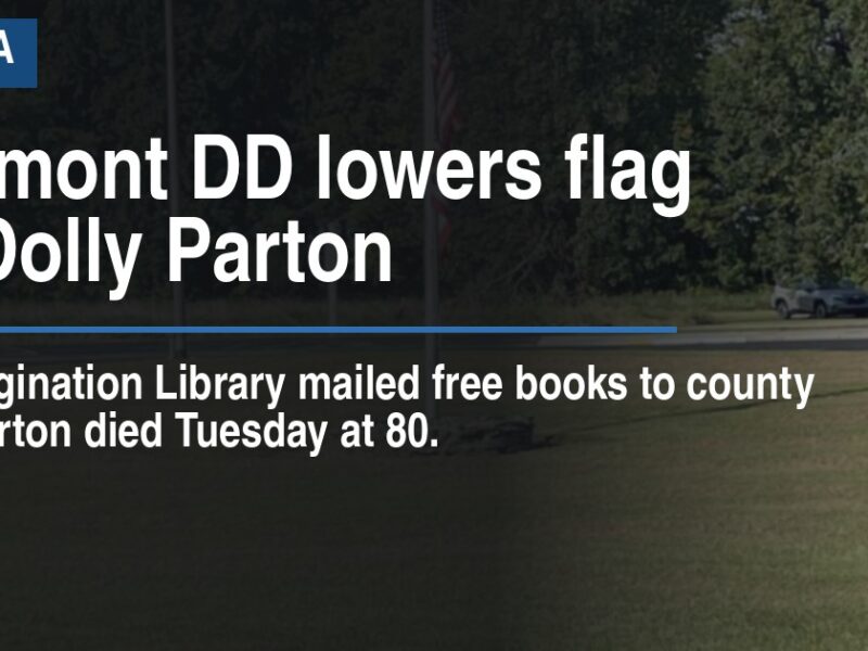 Clermont DD lowers flag for Dolly Parton