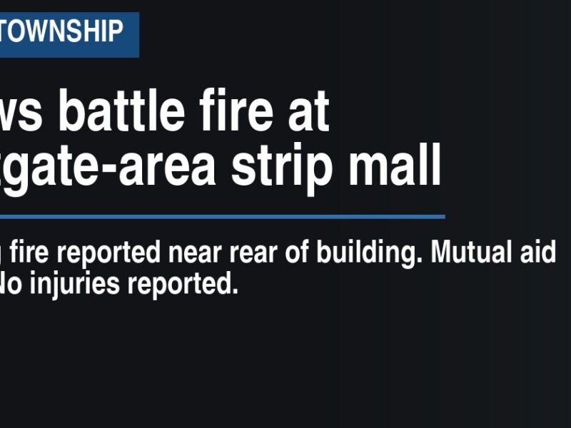 Crews battle fire at Eastgate-area strip mall