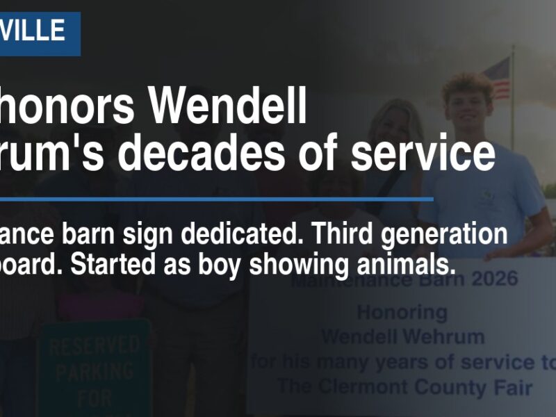 Fair honors Wendell Wehrum's decades of service